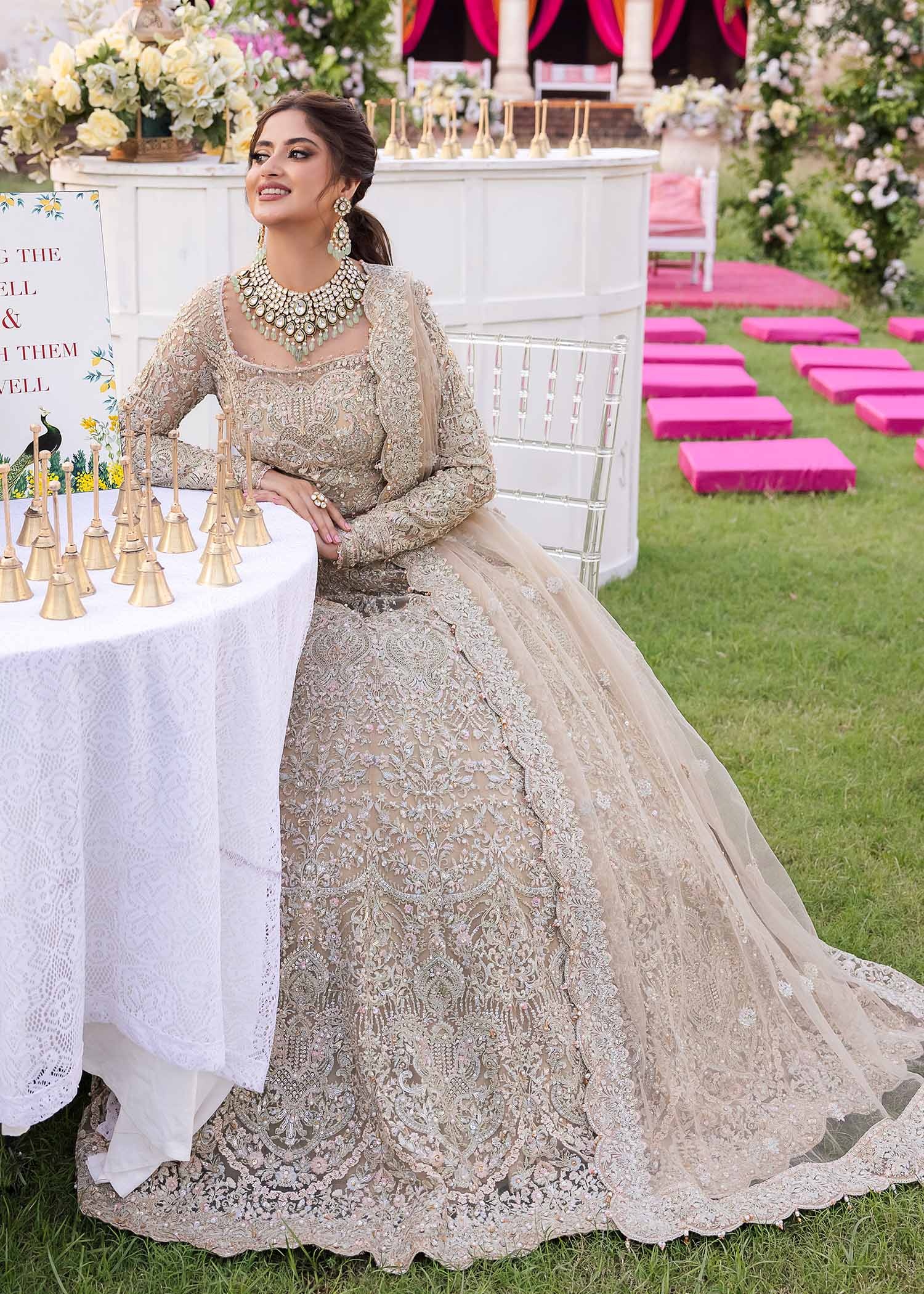 Samira - Kanwal Malik pakistani fashion outfit with coordinated…